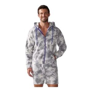 Chubbies The Dazed And Amused Chubbsie Fleece One Piece NWT Medium